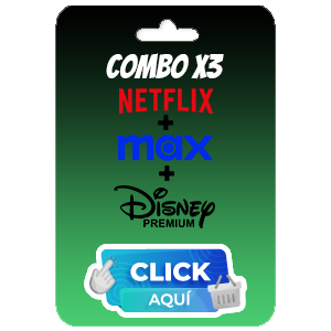 COMBO X3 NET + MAX + DISNEY P